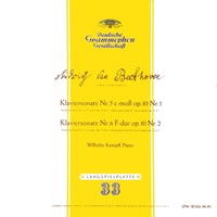 Deutsche Grammophon : Kempff - Beethoven Sonatas 5 & 6
